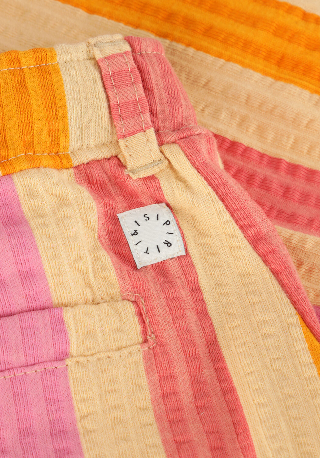 Mehrfarbige/Bunte Sproet & Sprout Hosen RUFFLE SHORTS STRIPES - large