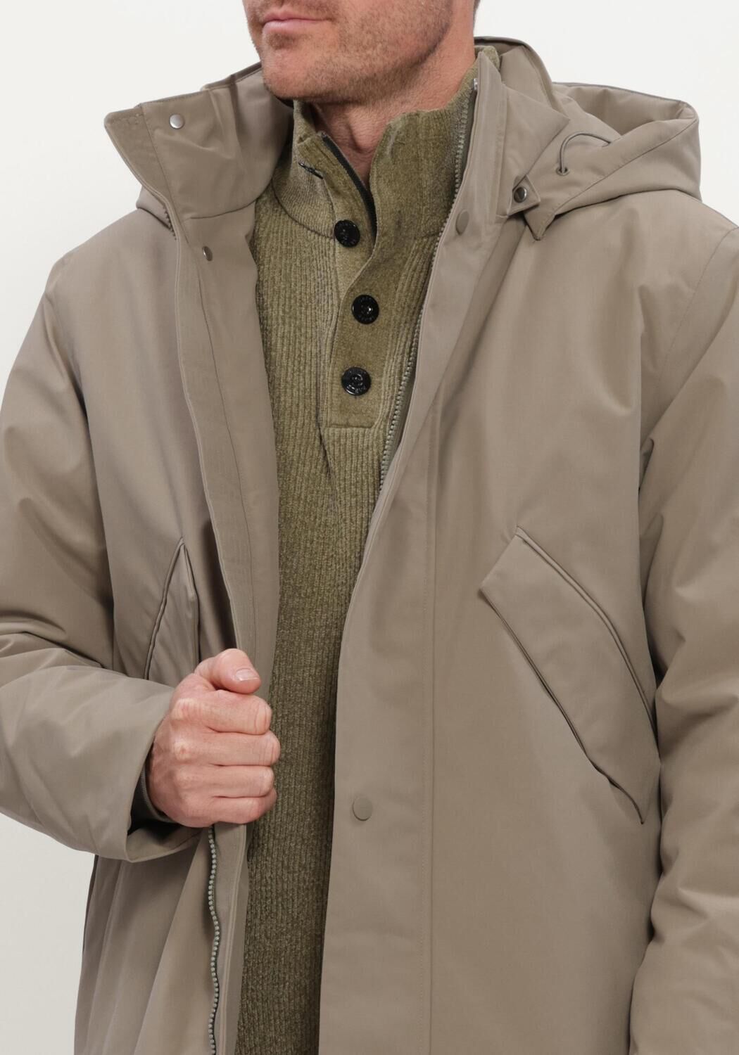 Khaki ELVINE Parkas JANNE - large