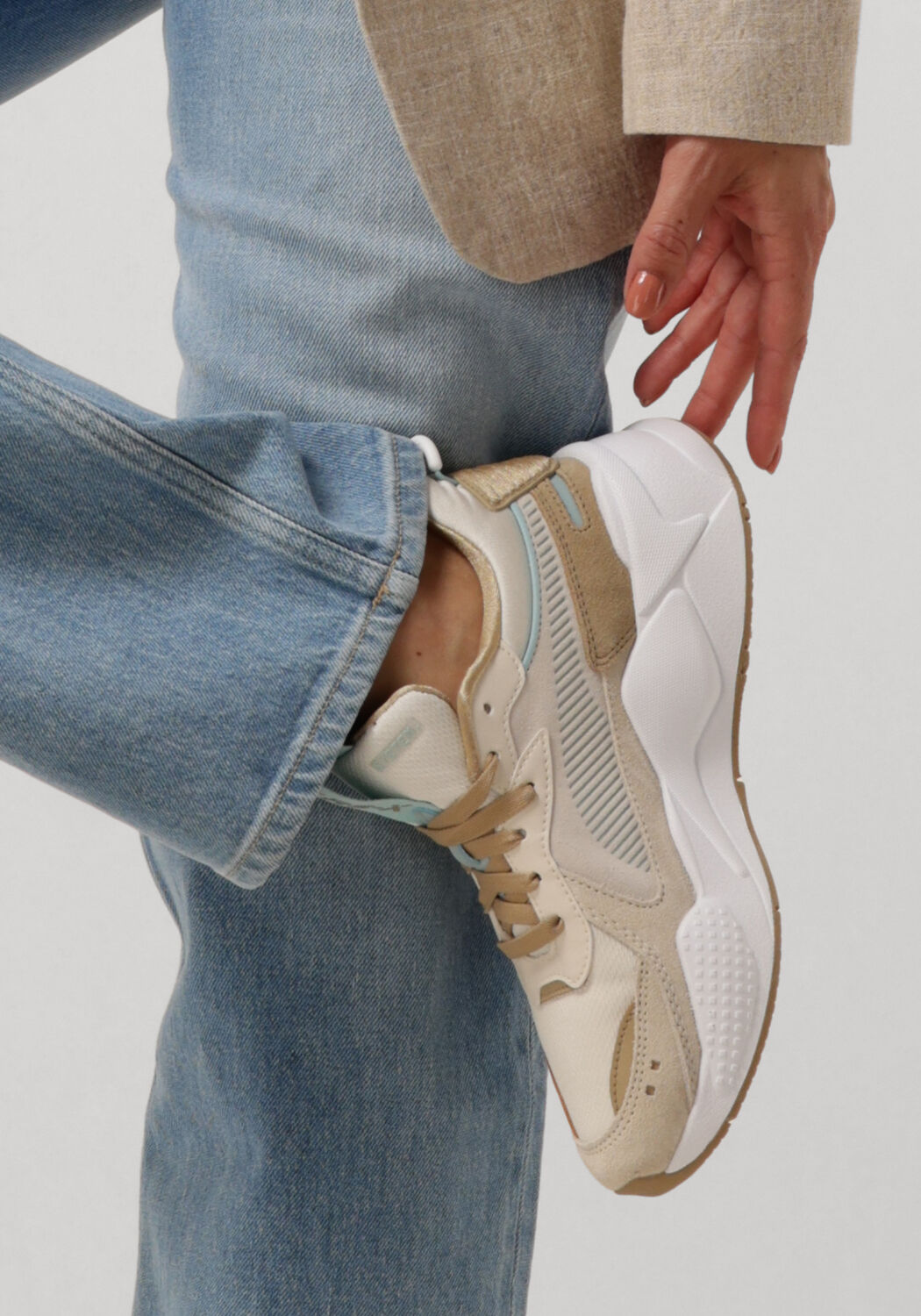 Beige PUMA Sneaker Low RS-X REINVENT WN'S - large