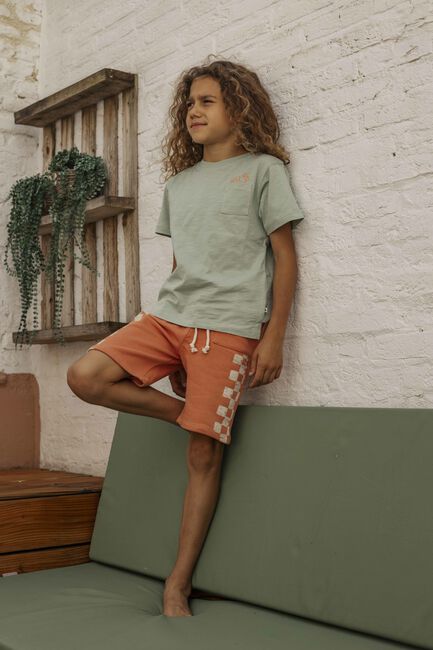 Orangene AMMEHOELA Kurze Hose AM.MASE.12 - large