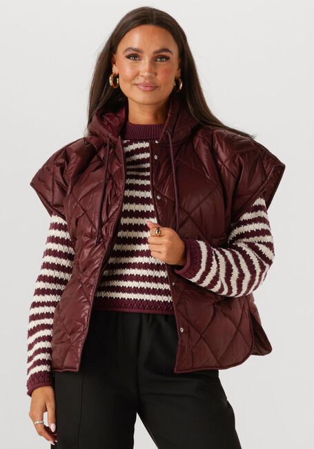 Bordeaux EST'SEVEN Bodywarmer NOELLE CAPE - large