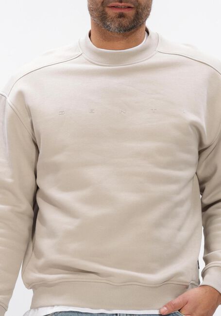 Beige GENTI Sweatshirt CREWNECK - large