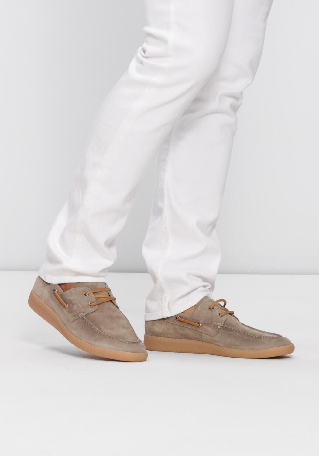 Taupe GIORGIO Schn&uuml;rschuhe 82203 - large