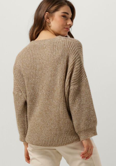 Sand SUMMUM Pullover SWEATER MELANGE MOHAIR BLEND KNIT - large