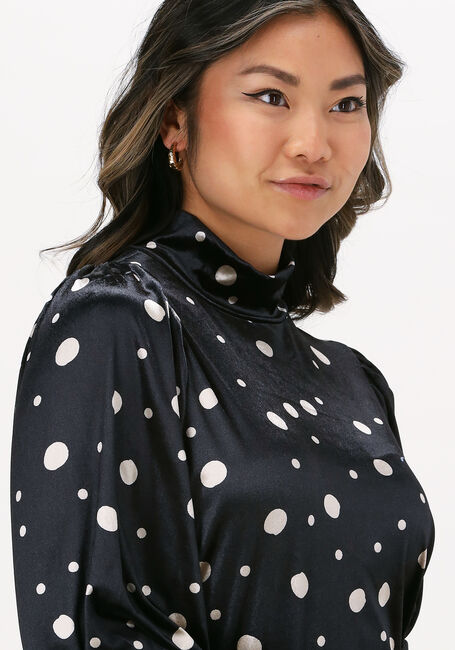 Schwarze HUNKON Bluse MADDIE BLOUSE - large