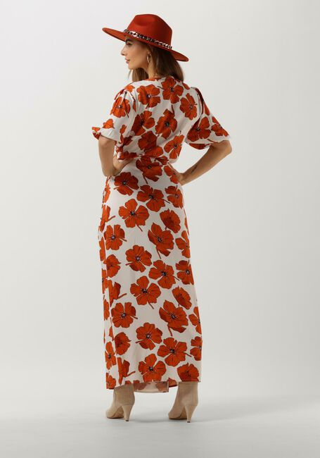 Orangene ANOTHER LABEL Maxikleid CAMILLE DRESS - large