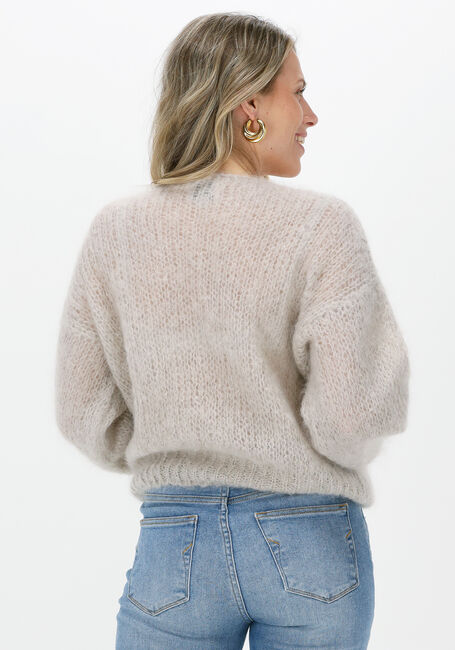 Beige AMERICAN DREAMS Pullover MILANA LS MOHAIR KNIT - large