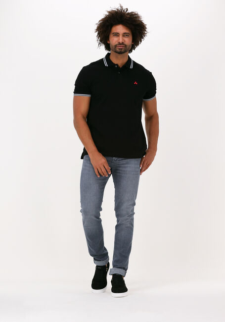 Schwarze PEUTEREY Polo-Shirt MEDINILLA STR 04 - large