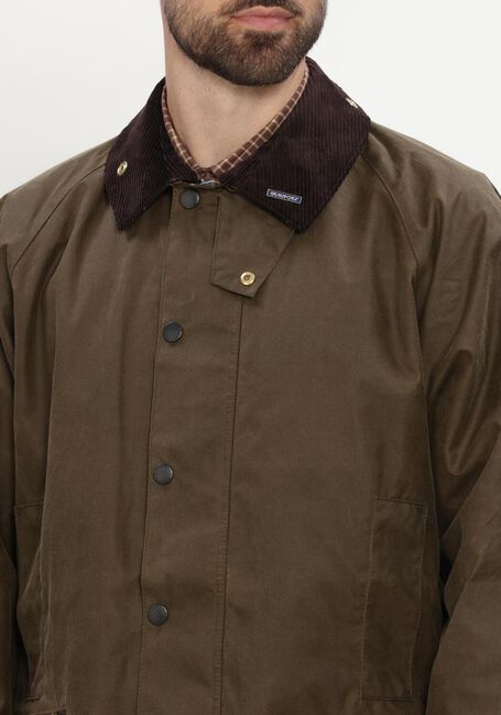 Beige BARBOUR Jack ICONS BEAUFORT WAX JACKET - large