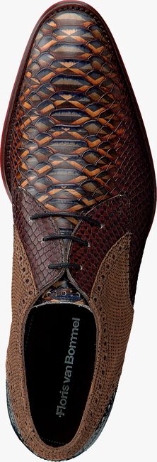 Cognacfarbene FLORIS VAN BOMMEL Business Schuhe 18106 - large