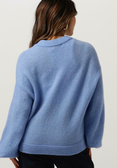 Blaue MSCH COPENHAGEN Strickjacke MSCHPETRINELLE HOPE CARDIGAN - large