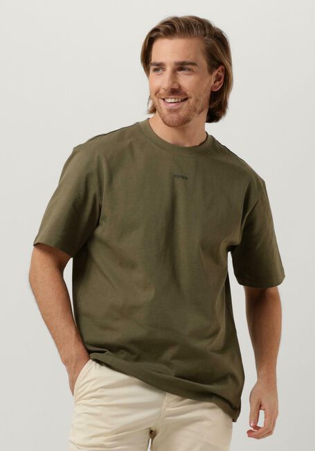 Dunkelgrün HUGO T-shirt DAPOLINO - large