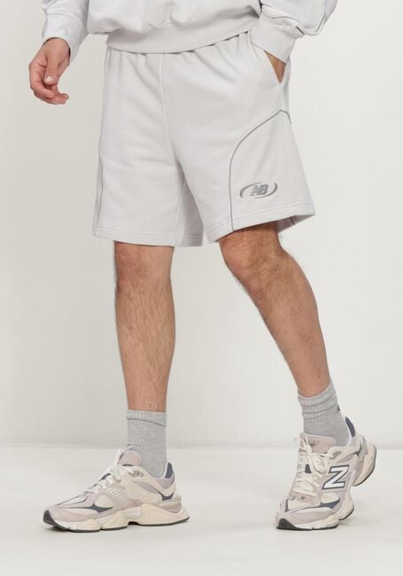 Graue NEW BALANCE Kurze Hose TS FT SHT 7 - large