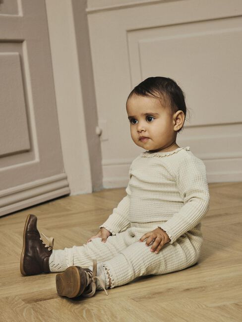 Creme LIL' ATELIER Lange Hosen NBFOSANNE LOOSE PANT LIL - large