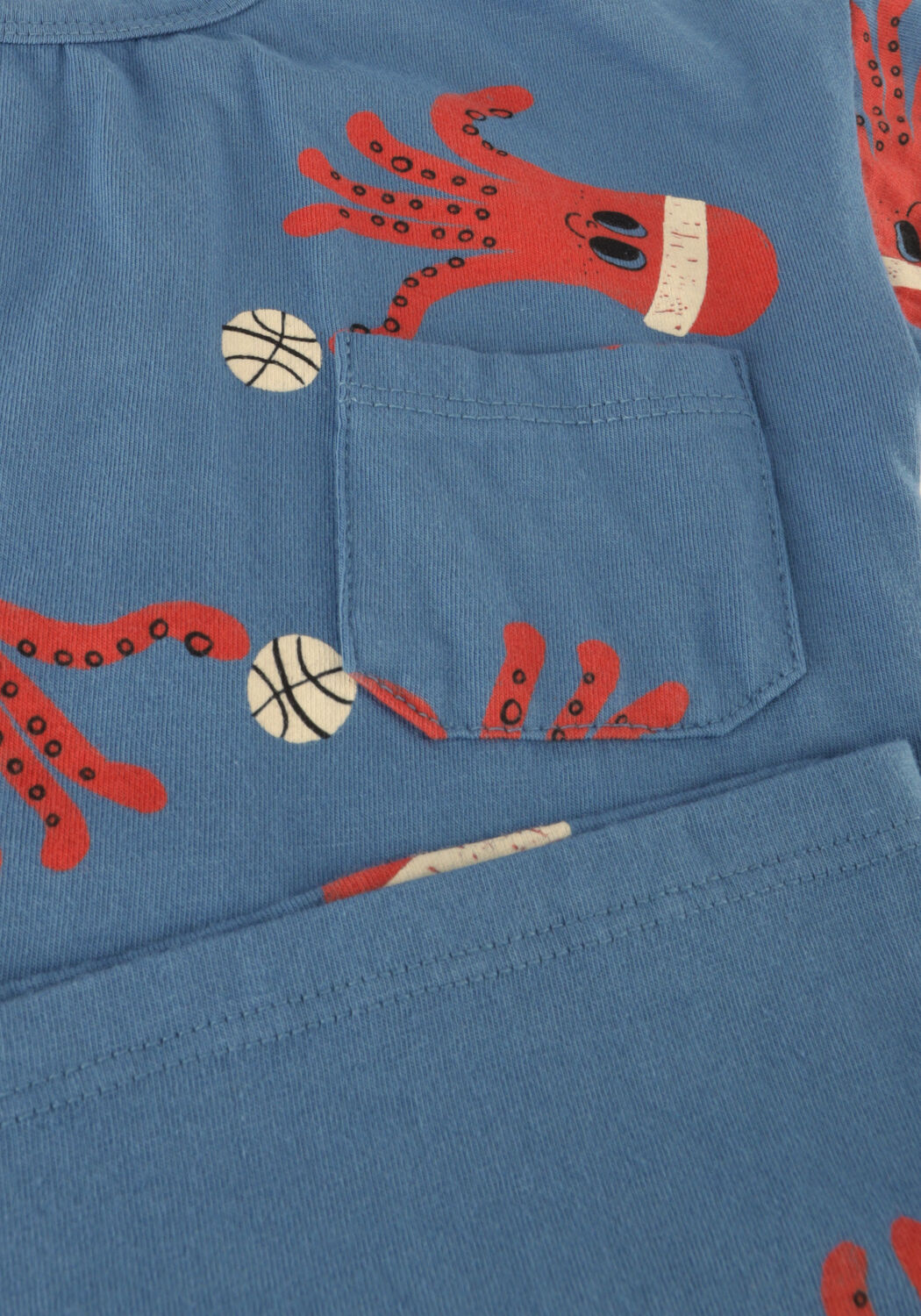 Blaue L&Ouml;TIEKIDS T-shirt S24-09BB-112 - large