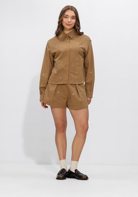 Braune SILVIAN HEACH Kurze Hose SHORTS MANGIR - large