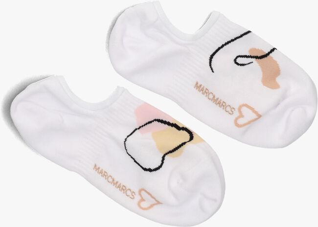 Weiße MARCMARCS Socken VALERIE 2-PACK - large