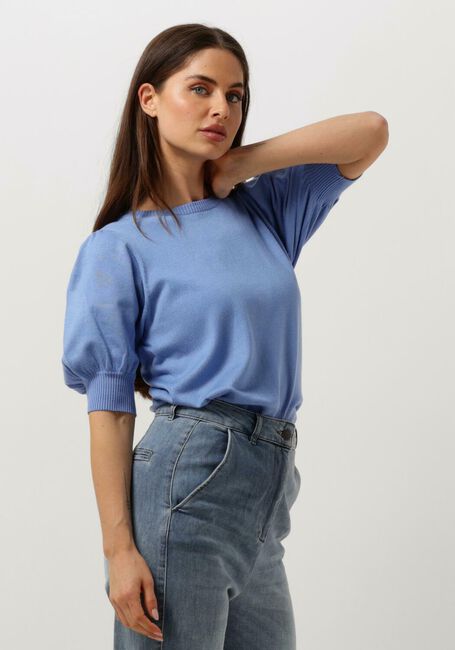 Hellblau MINUS Top LIVA KNIT TEE - large