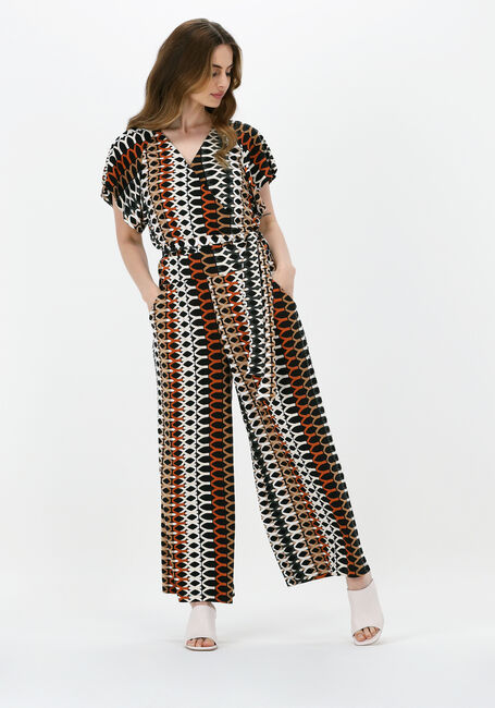 Weiße SUMMUM Jumpsuit JUMPSUIT HONEYCOMB PRINT ON VISCOSE EA - large