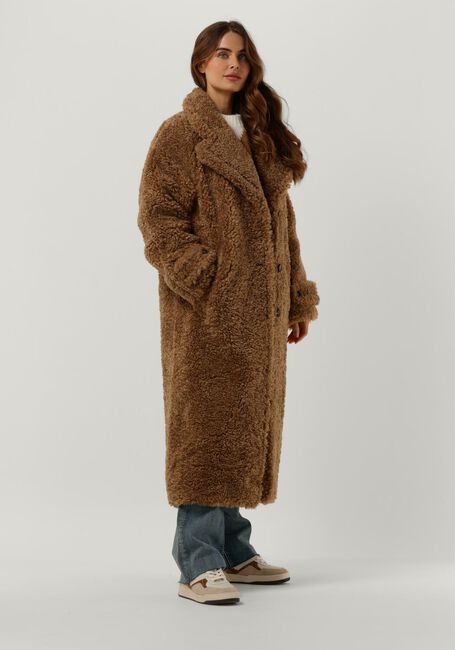 Braune BEAUMONT Teddy-Jacke TEDDY STATEMENT COAT - large