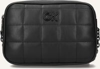 Schwarze CALVIN KLEIN Umhängetasche RE-LOCK QUILT CAMERA BAG - medium