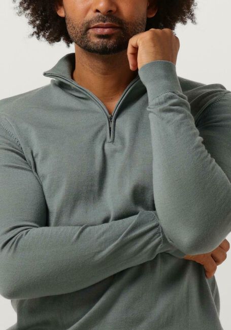 Grüne PROFUOMO Pullover PULLOVER HALF ZIP - large