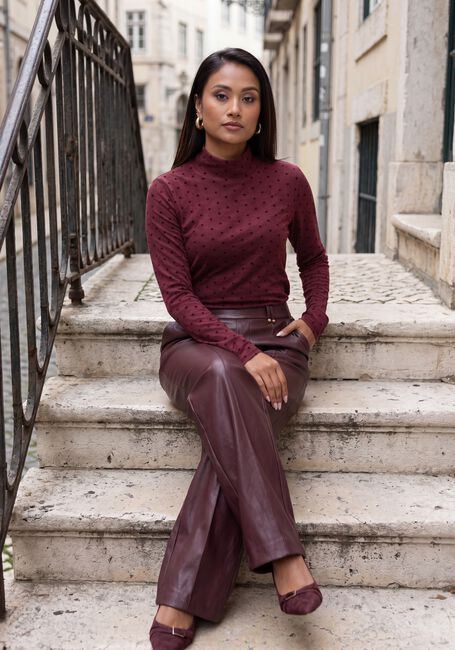 Rote NUKUS Tops & T-shirts GRACIE TOP DOTS - large