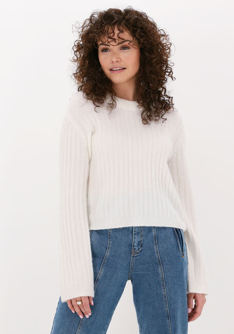 Creme JUST FEMALE Pullover REBELO CROPPED JUMPER - large