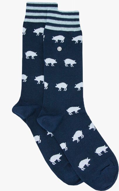 Blaue ALFREDO GONZALES Socken NOTORIOUS PIG - large