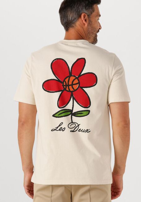 Ecru LES DEUX T-shirt FLOWER BASKET T-SHIRT - large