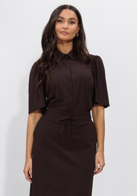 Braune STUDIO ANNELOES Blusen POPPY BUTTERFLY BLOUSE - large