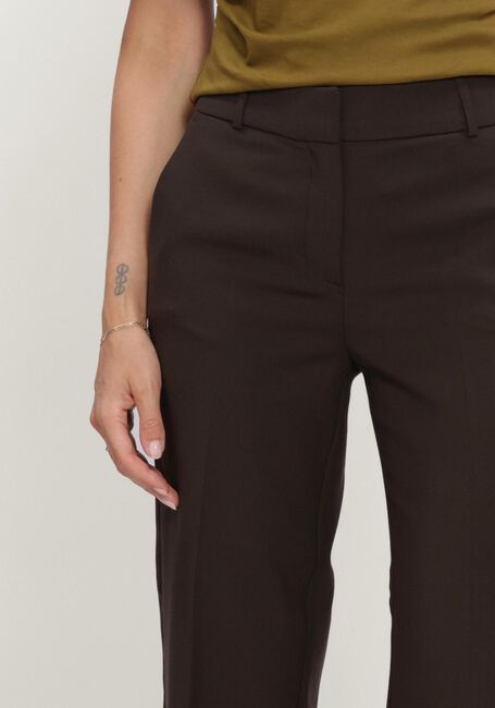 Braune SELECTED WOMEN Hose SLFRITA MW WIDE PANT MEL - large