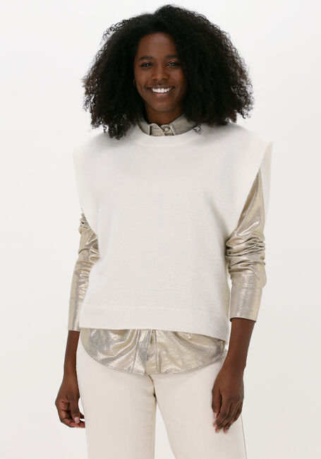 Nicht-gerade weiss JUST FEMALE Spencer COLDY KNIT VEST - large