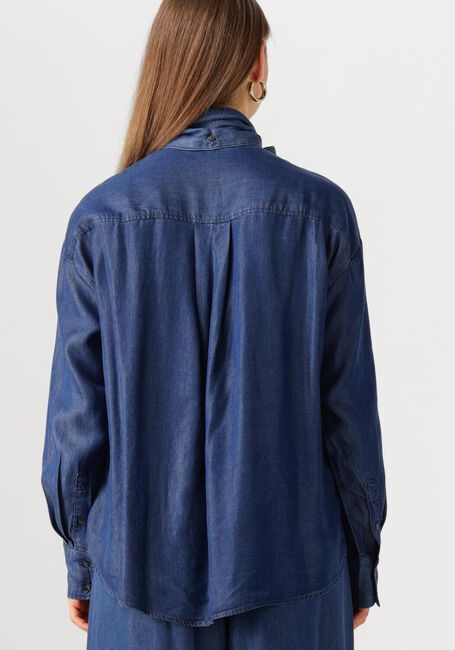 Dunkelblau SELECTED FEMME Blusen SLFJANNA LS RELAXED CHAMBRAY SHIRT - large