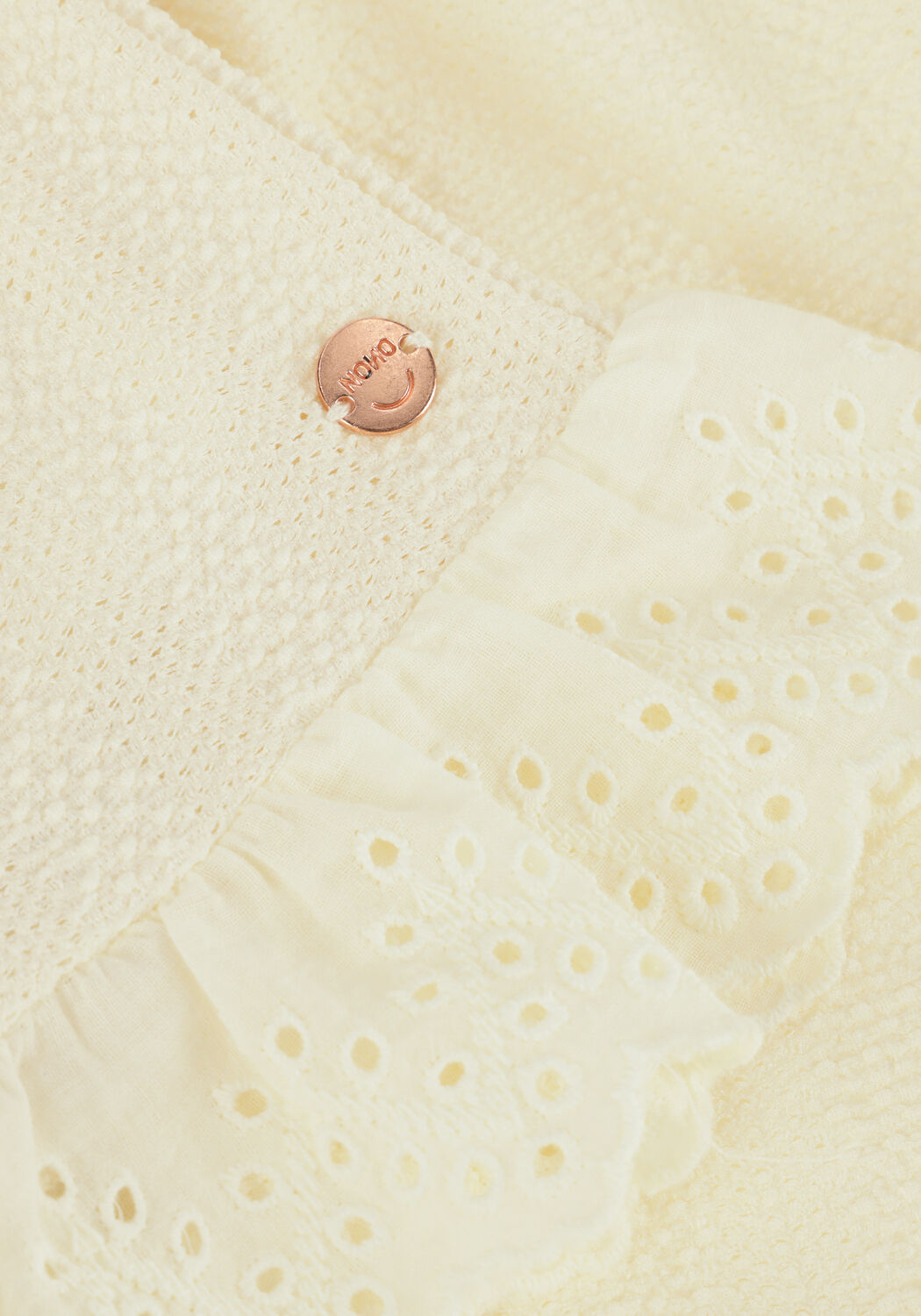 Creme NONO Kurze Hose SARA STRUCTURED SHORT - large