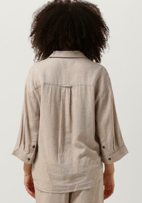 Sand MSCH COPENHAGEN Blusen MSCHJOVENE GINIA 3/4 SHIRT - large