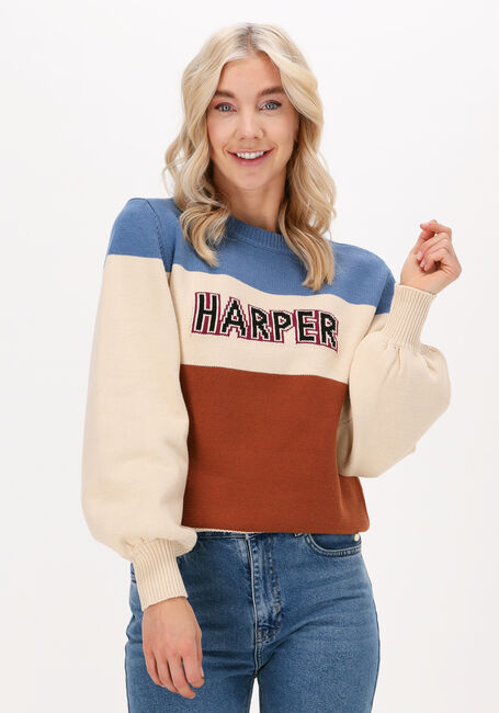 Mehrfarbige/Bunte HARPER & YVE Pullover HARPER-JU - large