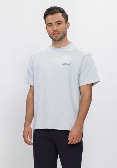 Hellblau DSTREZZED T-shirt LASSE GRAPHIC TEE - large