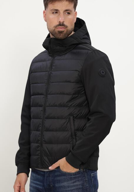 Schwarze AIRFORCE Wattierte Jack HOODED COVE JACKET - large