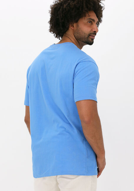 Blaue COLOURFUL REBEL Polo-Shirt RBL AMS SMALL CHEST WASHED TEE - large