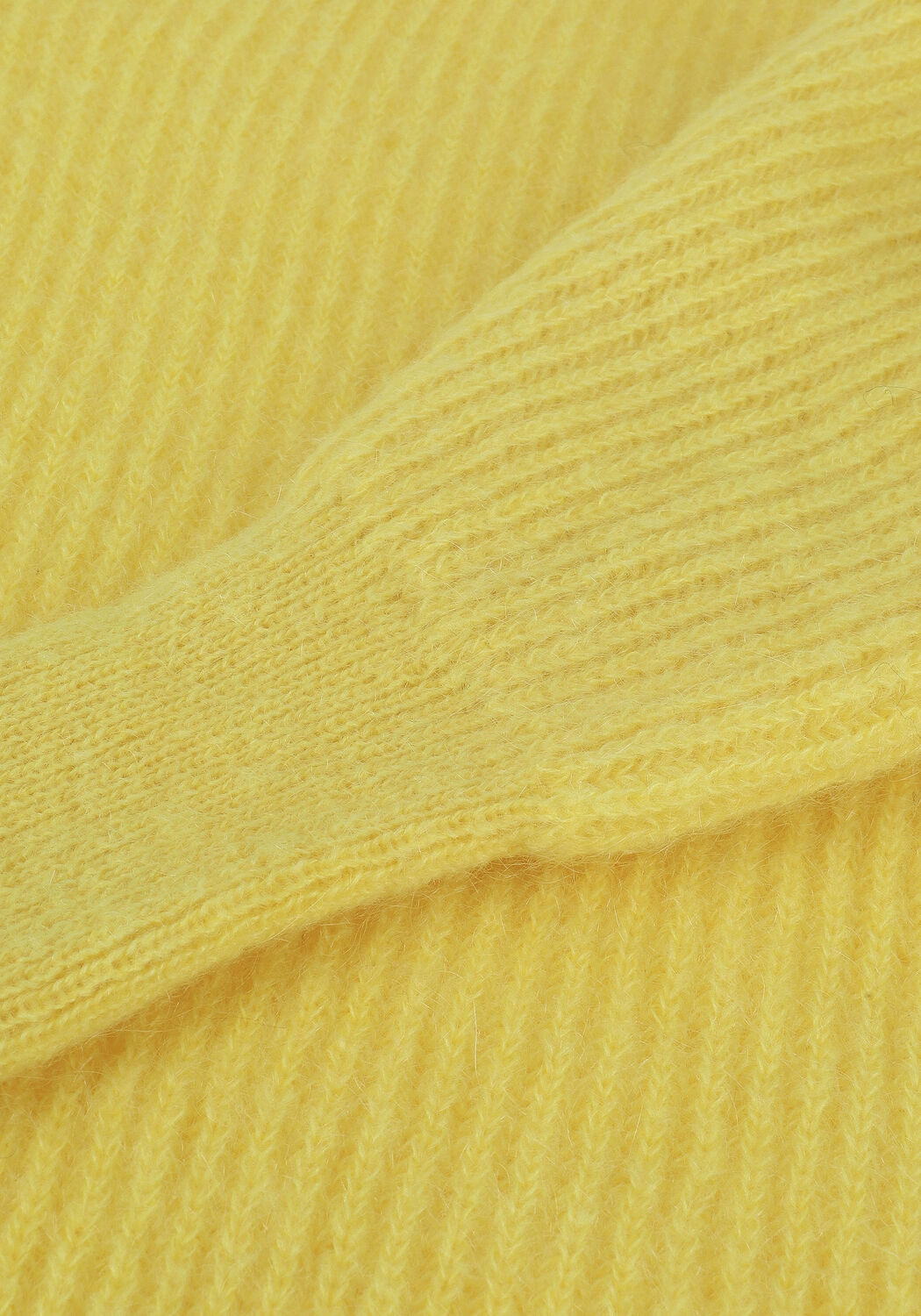 Gelbe CO'COUTURE Pullover LEONA RIB WING KNIT - large
