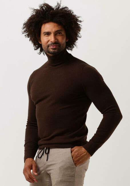 Braune SAINT STEVE Rollkragenpullover COEN - large