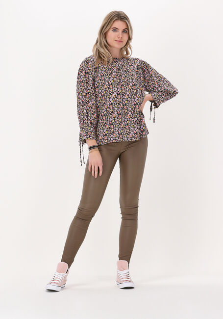 Mehrfarbige/Bunte OBJECT Top ELISABETH L/S TOP - large