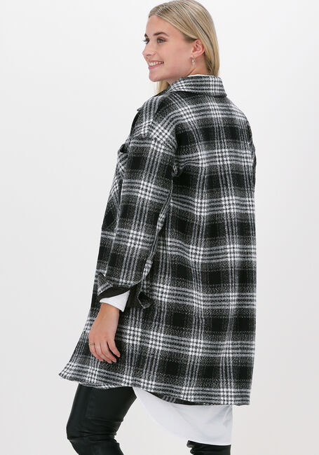 Schwarze CO'COUTURE Mäntel EDNA CHECK SHIRT - large