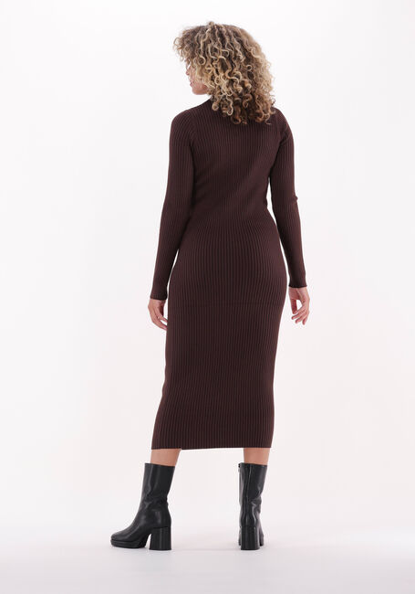 Braune ENVII Maxikleid ENAGATHE DRESS 5253 - large