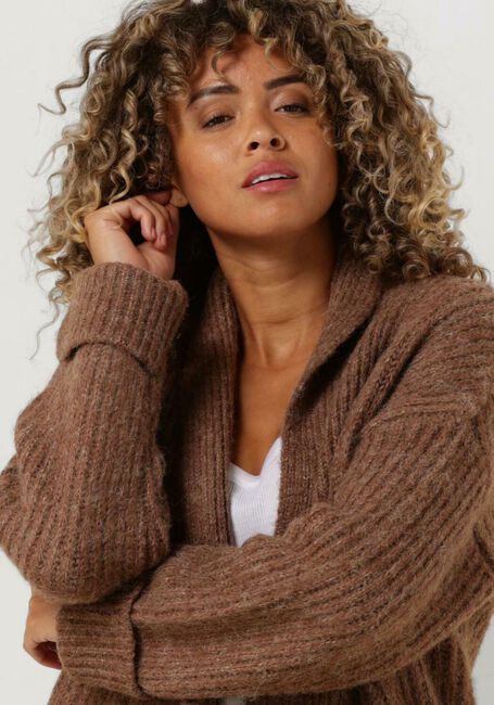 Braune CIRCLE OF TRUST Strickjacke GINA KNIT - large
