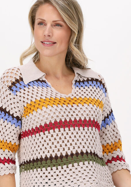 Mehrfarbige/Bunte SUNCOO Pullover PAJILY - large