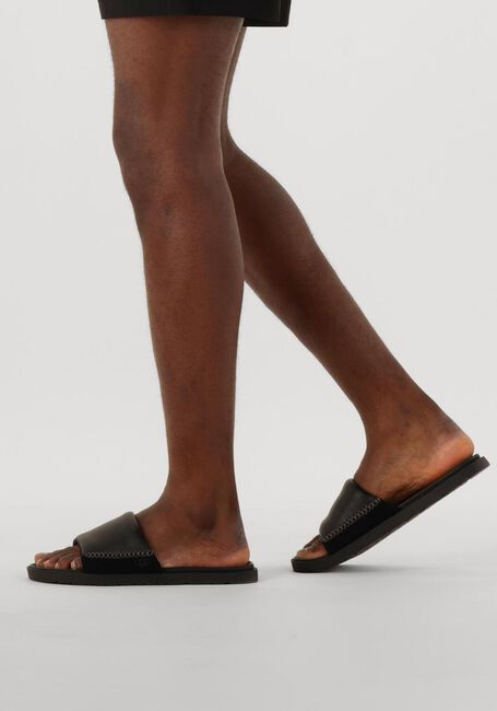 Schwarze UGG Pantolette M SEASIDE II SLIDE - large