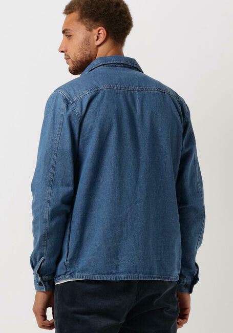 Blaue ANERKJENDT Overshirt AKHERBERT DENIM OVERSHIRT - large