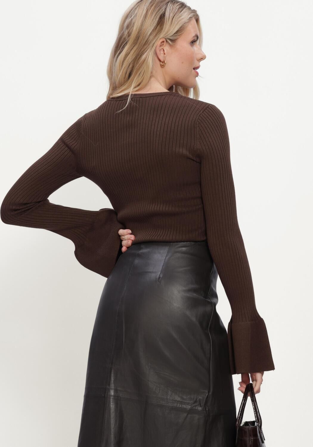 Braune LINA LOCCHI Pullover LL-BINE - large